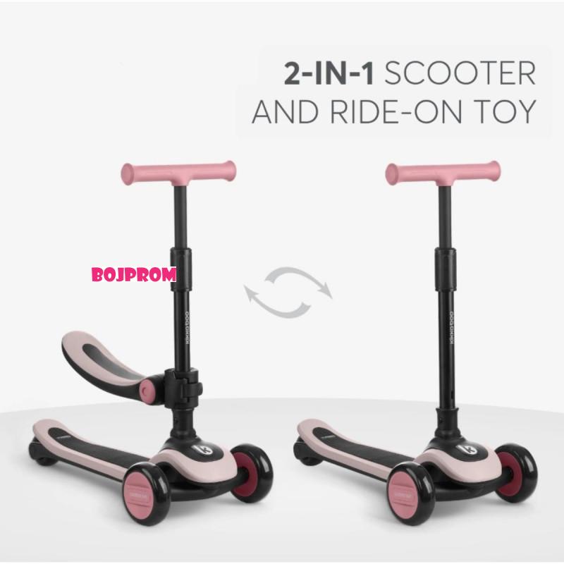 KIKKA BOO TROTINET TREO 2U1 PINK 31006010136 