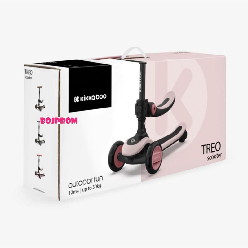KIKKA BOO TROTINET TREO 2U1 PINK 31006010136 
