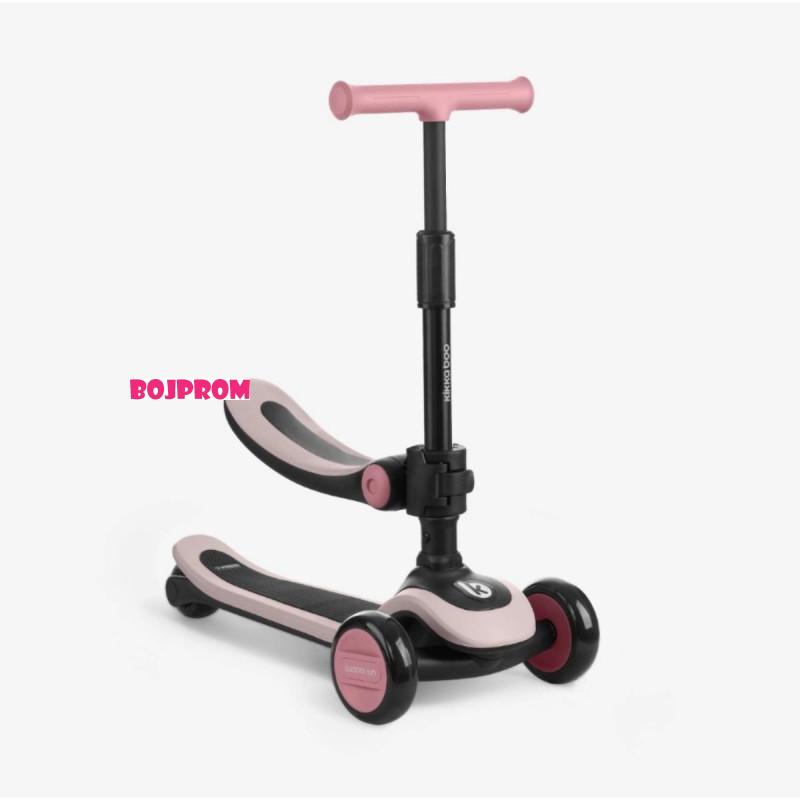 KIKKA BOO TROTINET TREO 2U1 PINK 31006010136 