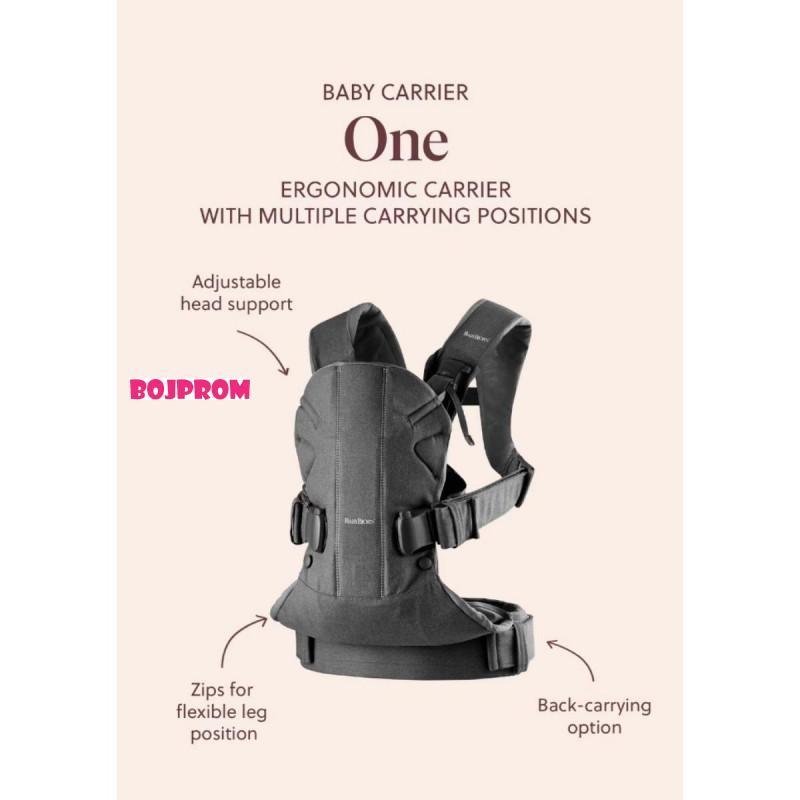 BABYBJORN BEBI NOSILJKA ONE BLACK 098123 