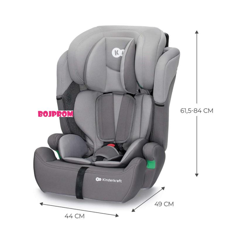 KINDERKRAFT AUTOSJEDALICA COMFORT UP I-SIZE GREY 40739 
