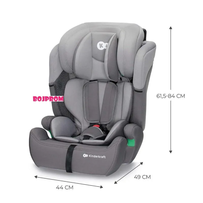 KINDERKRAFT AUTOSJEDALICA COMFORT UP I-SIZE GREY 40739 