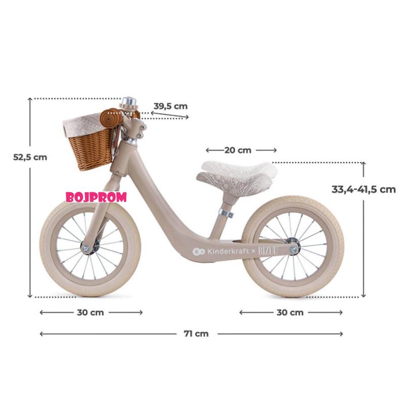 KINDERKRAFT BICIKL RAPID 2 BIZUU BEIGE 49625 