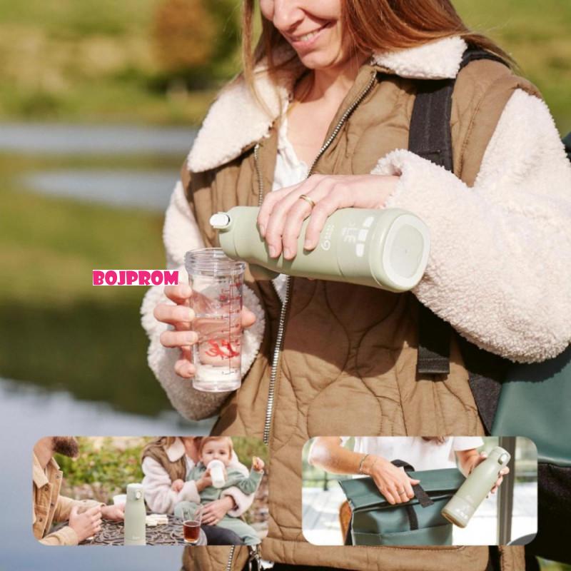 BABYMOOV TERMOSICA-GRIJAC MOOV&FEED SAGE GREEN 42872 