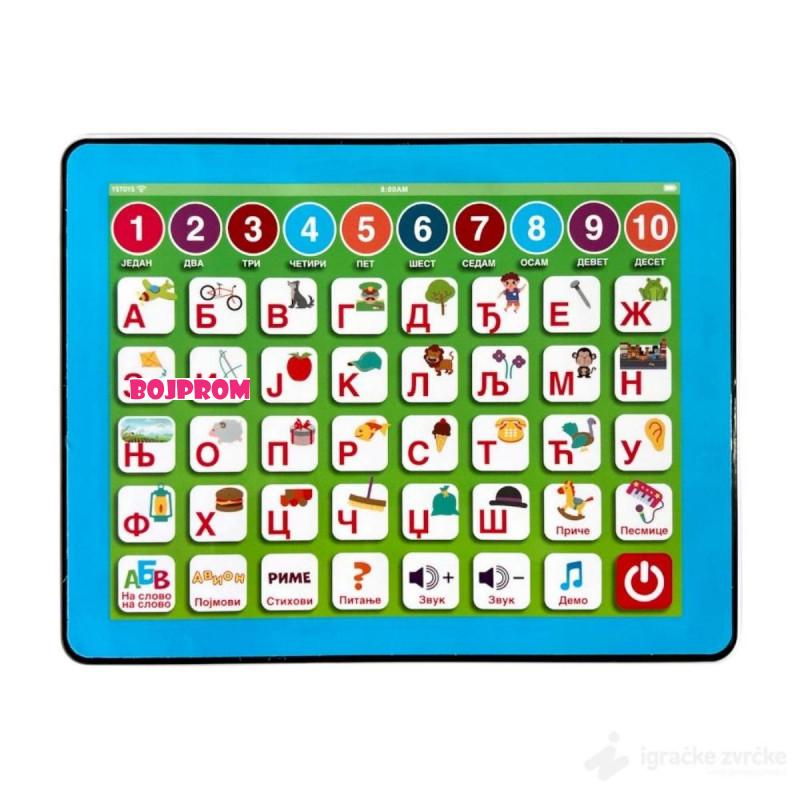 CROCO_TOYS SR MOJ PRVI EDUKATIVNI TABLET 870928 
