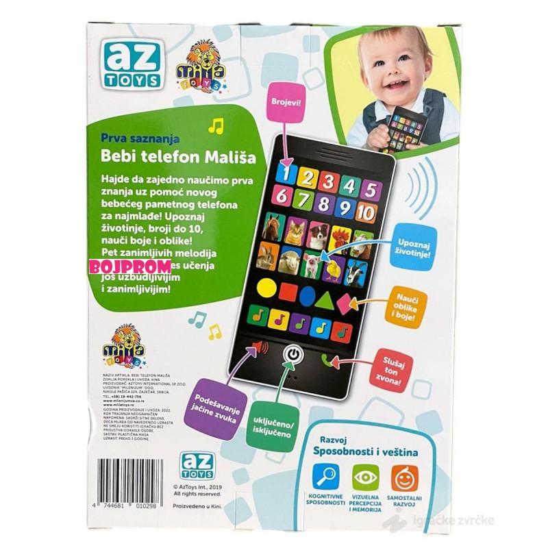CROCO_TOYS BEBI TELEFON MALISA U KUTIJI 010298 