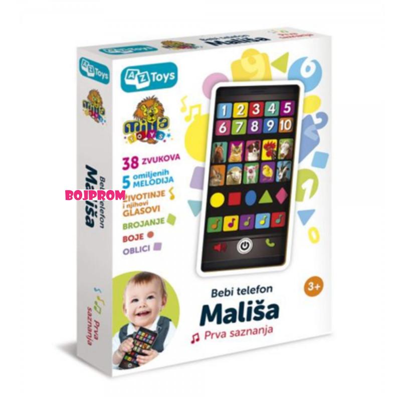 CROCO_TOYS BEBI TELEFON MALISA U KUTIJI 010298 
