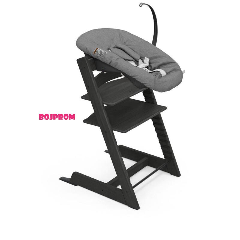 STOKKE BEBI SET TRIPP TRAPP ANTHRACITE 526104 