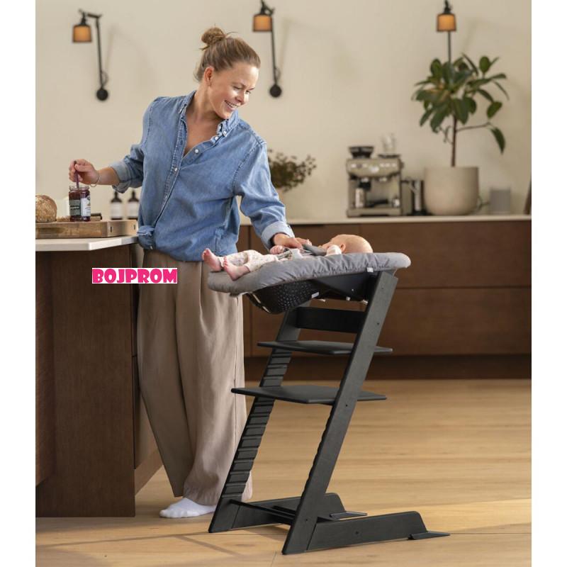 STOKKE BEBI SET TRIPP TRAPP ANTHRACITE 526104 