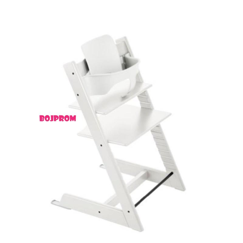 STOKKE BEBI SET TRIPP TRAPP WHITE 650003 