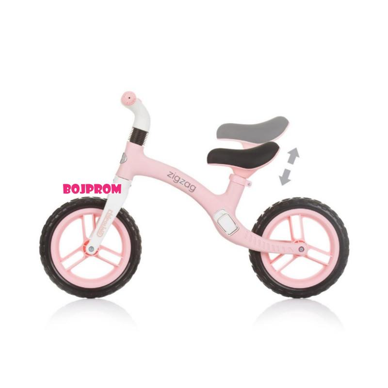 CHIPOLINO BALANS BICIKL ZIG ZAG PINK DIKZZ02405PI 