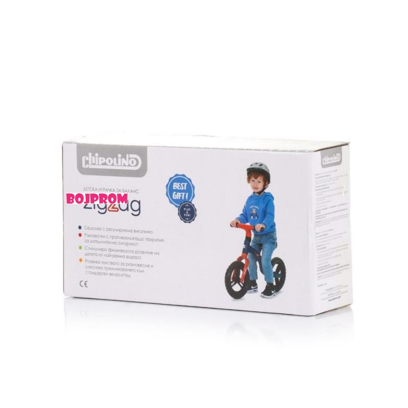 CHIPOLINO BALANS BICIKL ZIG ZAG PINK DIKZZ02405PI 