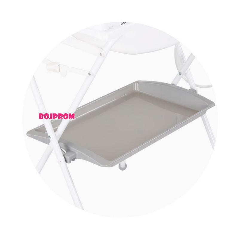 CHIPOLINO KADA SA STALKOM I PODLOGA ZA PRESVLACENJE AQUA GIRAFFE SHVAQ0241GY 