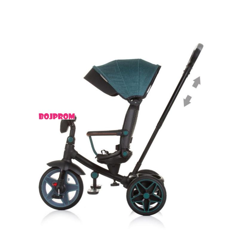 CHIPOLINO TRICIKL DERBY TEAL TRKDR02403TL 