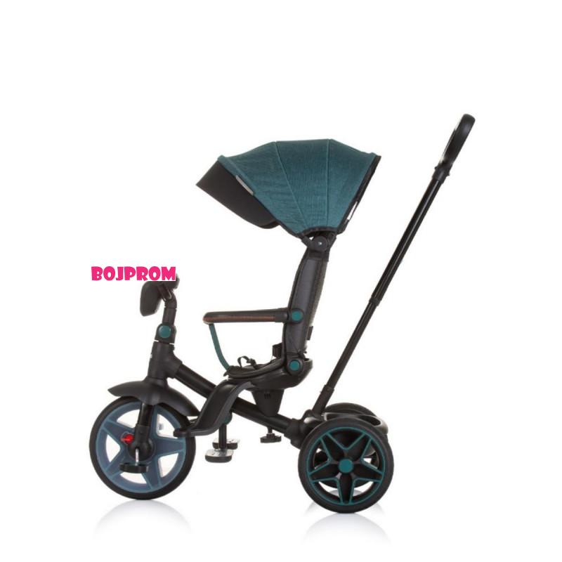 CHIPOLINO TRICIKL DERBY TEAL TRKDR02403TL 