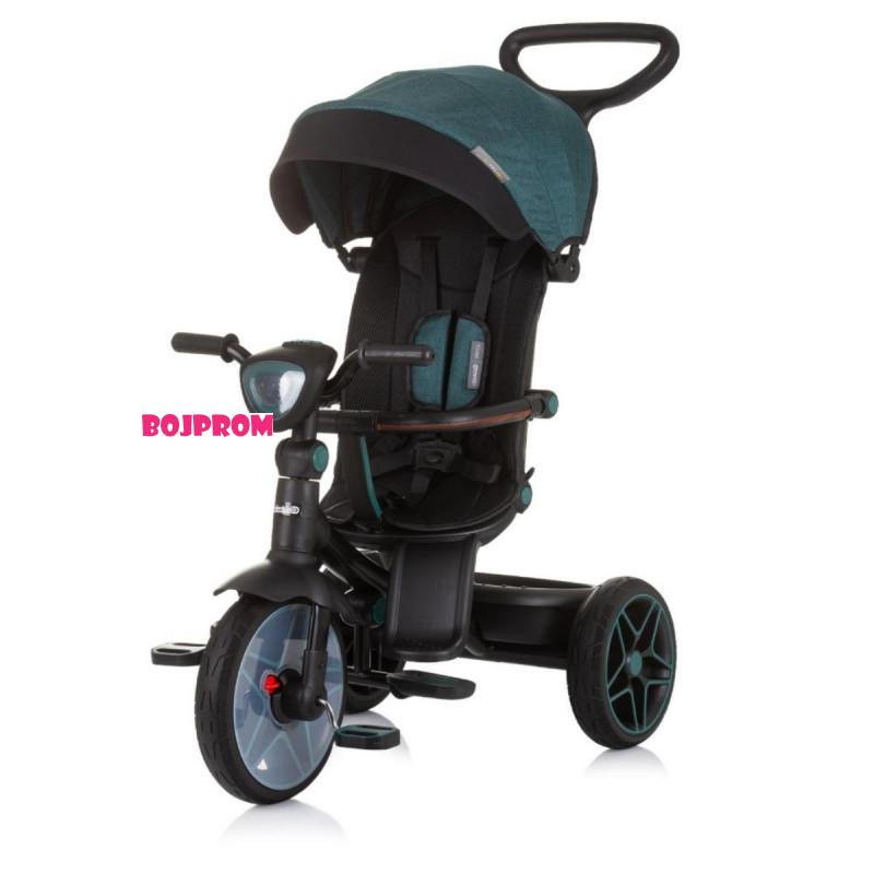 CHIPOLINO TRICIKL DERBY TEAL TRKDR02403TL 