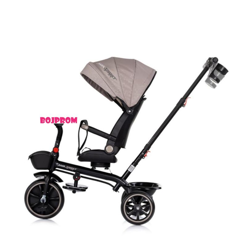 CHIPOLINO TRICIKL MAX SPORT LATTE TRKMS02603LA 