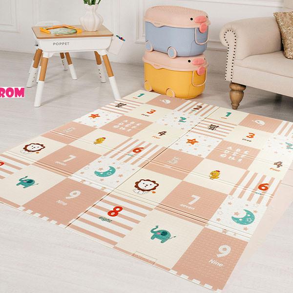 HOT MOM BBO SKLOPIVA PODLOGA ZA IGRU OD PJENE-ELEPHANT&BABY ANIMALS CC6603-1 