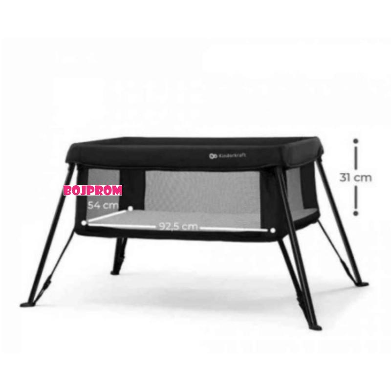 KINDERKRAFT VIKEND KREVET CAMI 3U1 BLACK 54402 