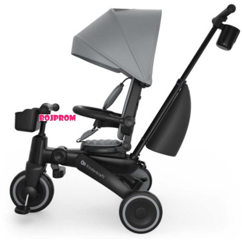 KINDERKRAFT TRICIKL JAZZ 3 GREY 53303 