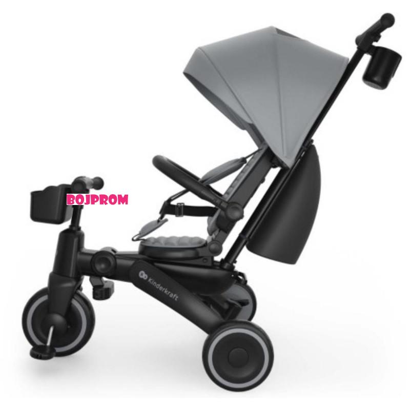 KINDERKRAFT TRICIKL JAZZ 3 GREY 53303 