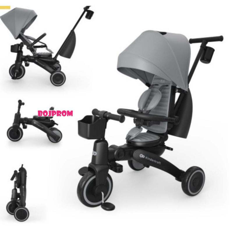 KINDERKRAFT TRICIKL JAZZ 3 GREY 53303 