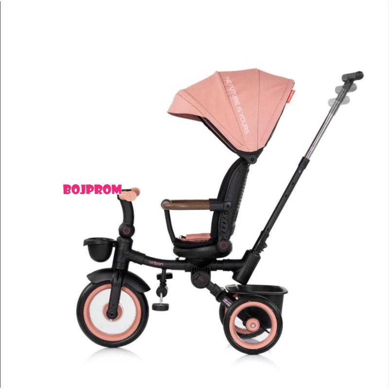 CHIPOLINO TRICIKL URBAN PINK MARSHMALLOW TRKUB02505PM 
