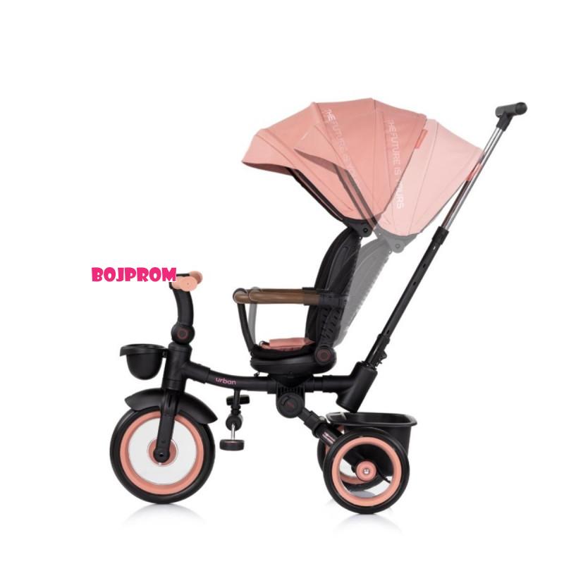 CHIPOLINO TRICIKL URBAN PINK MARSHMALLOW TRKUB02505PM 