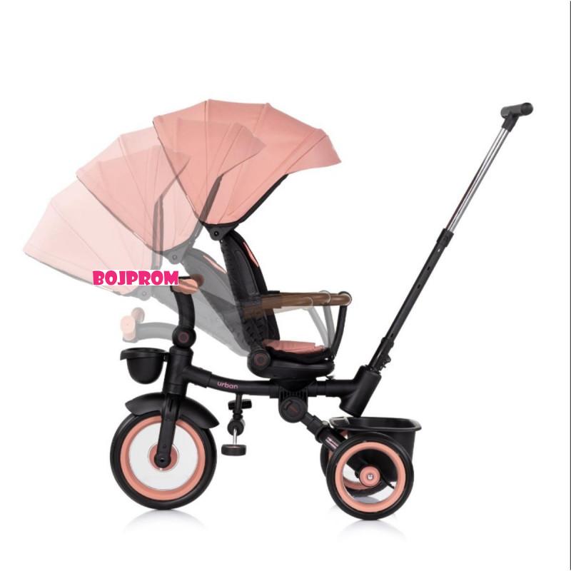 CHIPOLINO TRICIKL URBAN PINK MARSHMALLOW TRKUB02505PM 