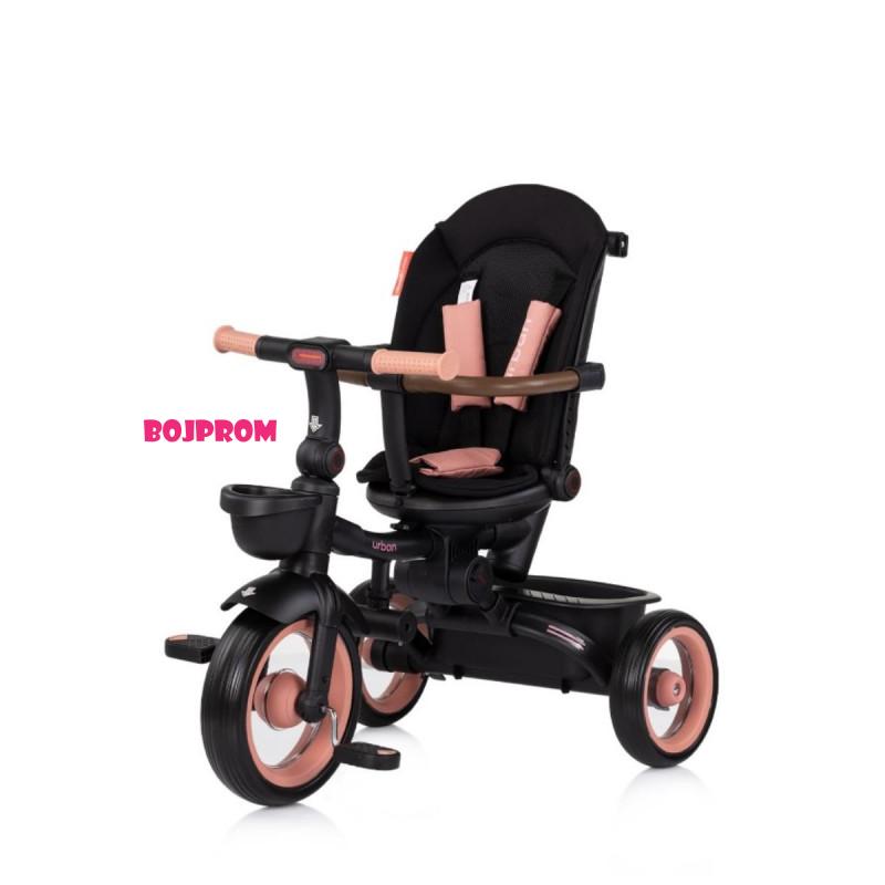 CHIPOLINO TRICIKL URBAN PINK MARSHMALLOW TRKUB02505PM 