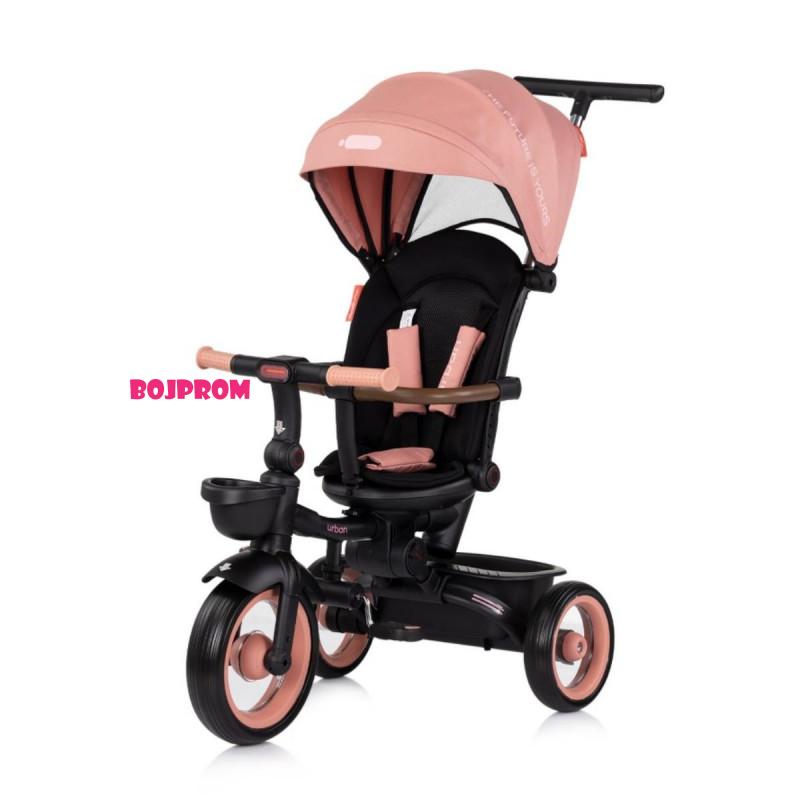 CHIPOLINO TRICIKL URBAN PINK MARSHMALLOW TRKUB02505PM 