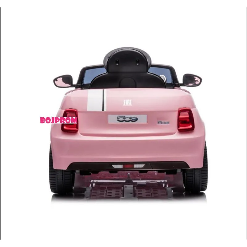 CHIPOLINO AUTO NA AKUMULATOR FIAT 500 PINK ELKFIAT25PI 
