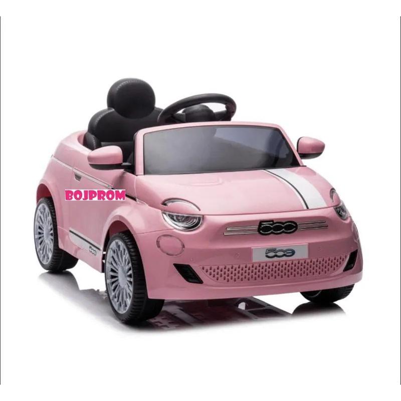 CHIPOLINO AUTO NA AKUMULATOR FIAT 500 PINK ELKFIAT25PI 