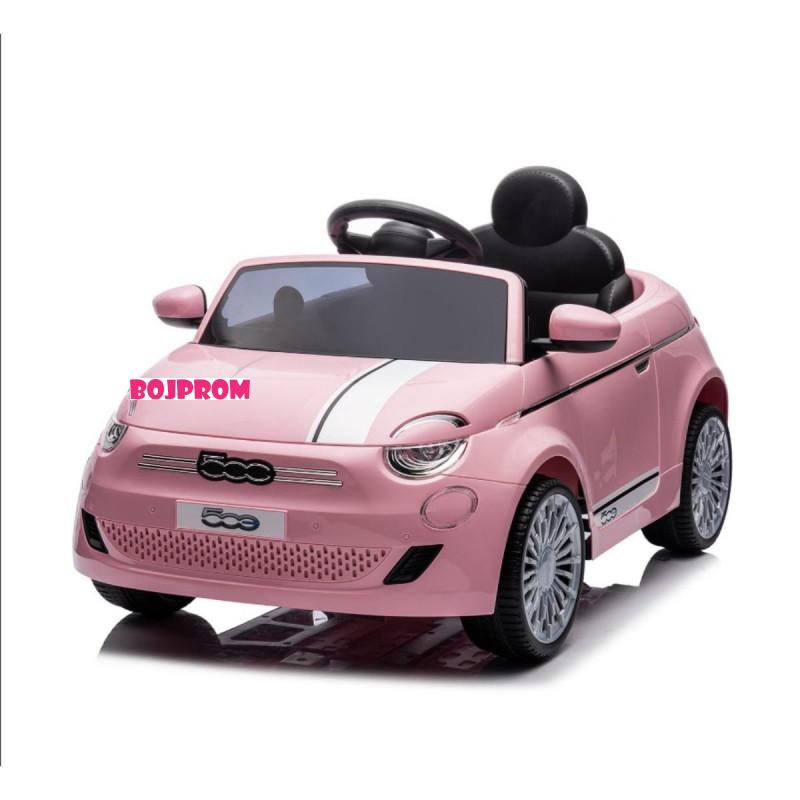 CHIPOLINO AUTO NA AKUMULATOR FIAT 500 PINK ELKFIAT25PI 