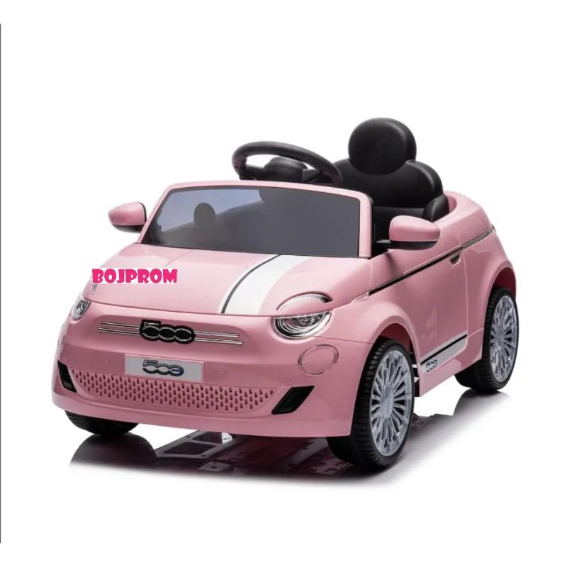 CHIPOLINO AUTO NA AKUMULATOR FIAT 500 PINK ELKFIAT25PI 