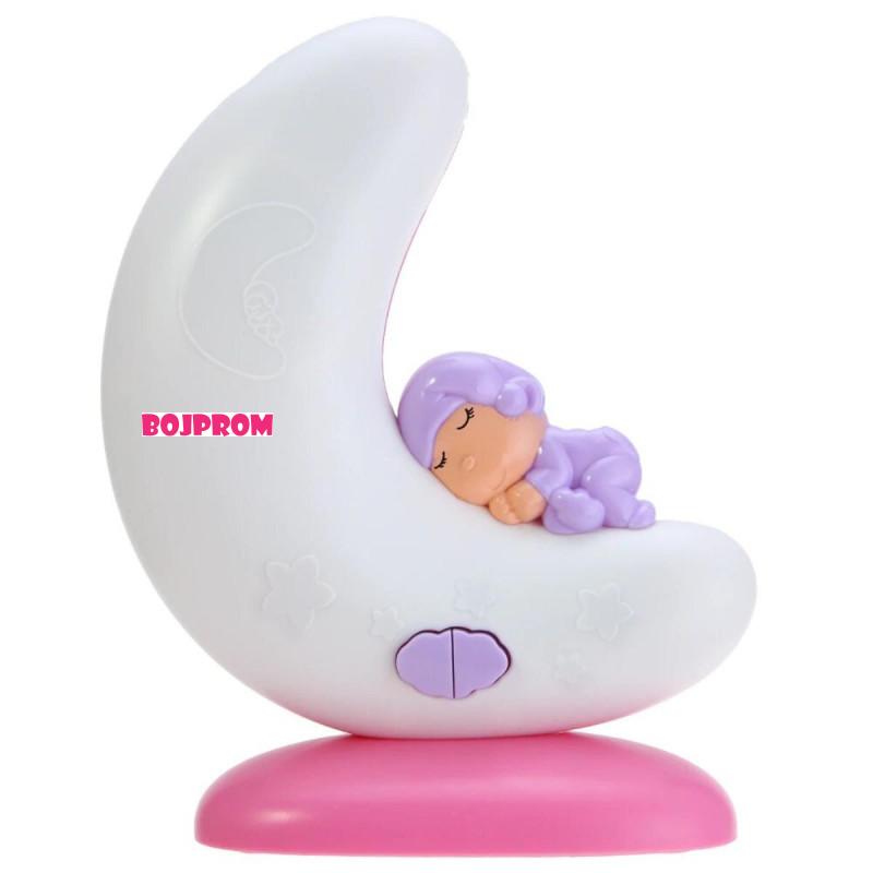 CHIPOLINO MULTIFUNKCIONALNA NOCNA LAMPA MOON PINK KAYLAMP25KA33P 