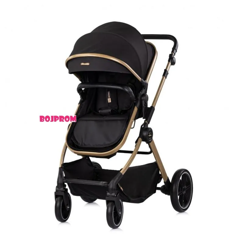 CHIPOLINO KOLICA PEARL NOIR KKPE02601NO I AUTOSJEDALICA PEARL NOIR STKPE0261NO 