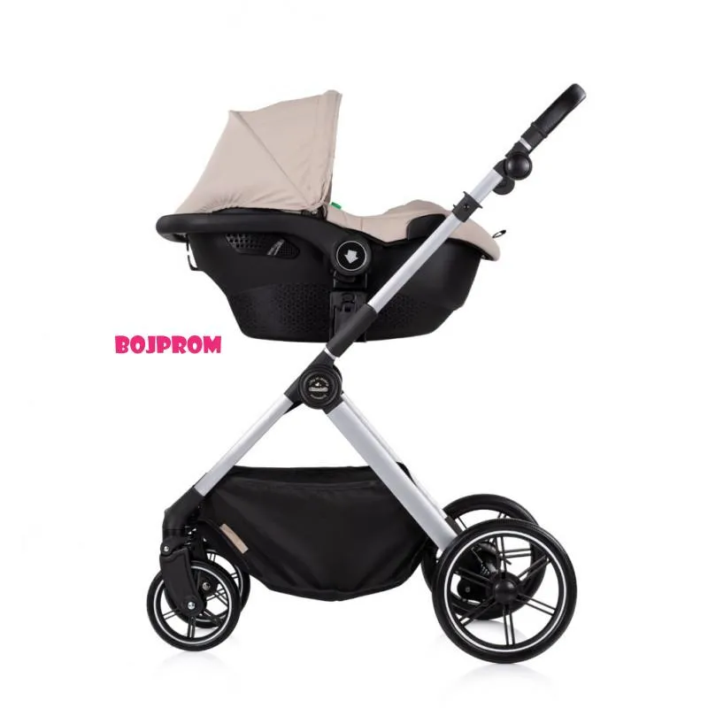 CHIPOLINO KOLICA PEARL LATTE KKPE02603LA I AUTOSJEDALICA PEARL LATTE STKPE0263LA 