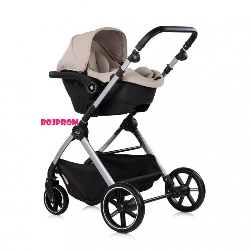 CHIPOLINO KOLICA PEARL LATTE KKPE02603LA I AUTOSJEDALICA PEARL LATTE STKPE0263LA 