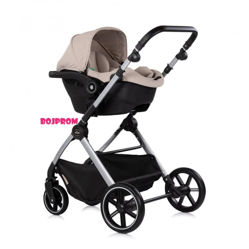 CHIPOLINO KOLICA PEARL LATTE KKPE02603LA I AUTOSJEDALICA PEARL LATTE STKPE0263LA 