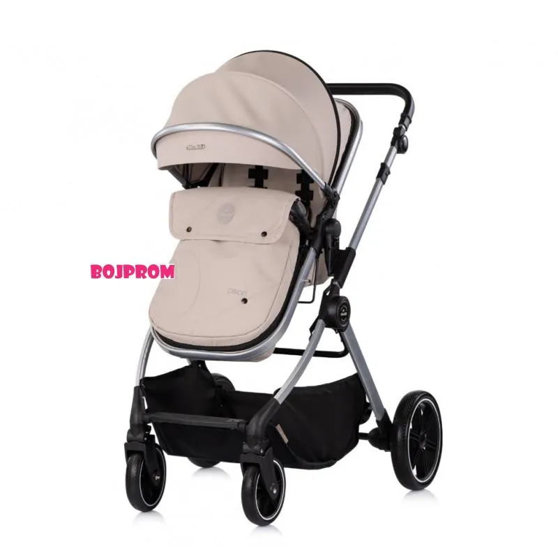 CHIPOLINO KOLICA PEARL LATTE KKPE02603LA I AUTOSJEDALICA PEARL LATTE STKPE0263LA 