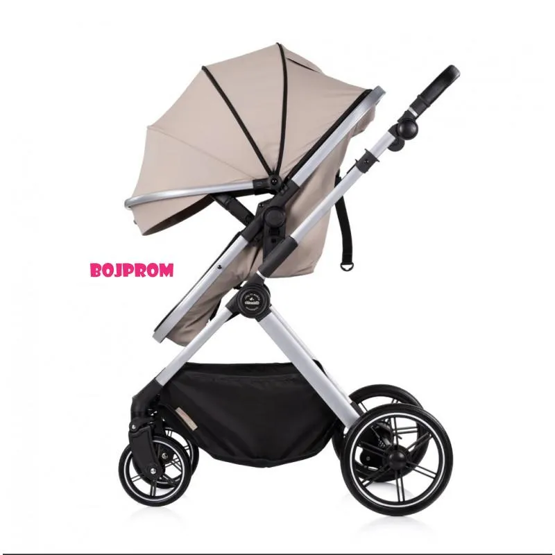CHIPOLINO KOLICA PEARL LATTE KKPE02603LA I AUTOSJEDALICA PEARL LATTE STKPE0263LA 