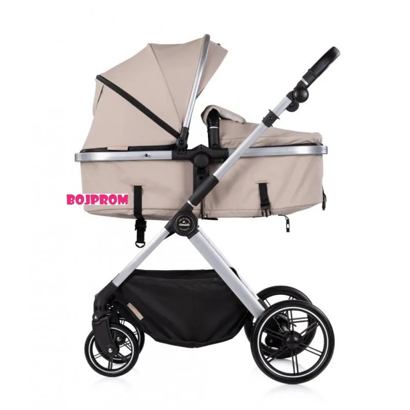 CHIPOLINO KOLICA PEARL LATTE KKPE02603LA I AUTOSJEDALICA PEARL LATTE STKPE0263LA 