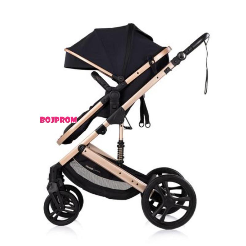 CHIPOLINO KOLICA AMORE NOIR KKAM02601NO I AUTOSJEDALICA AMORE NOIR STKAM02601NO 
