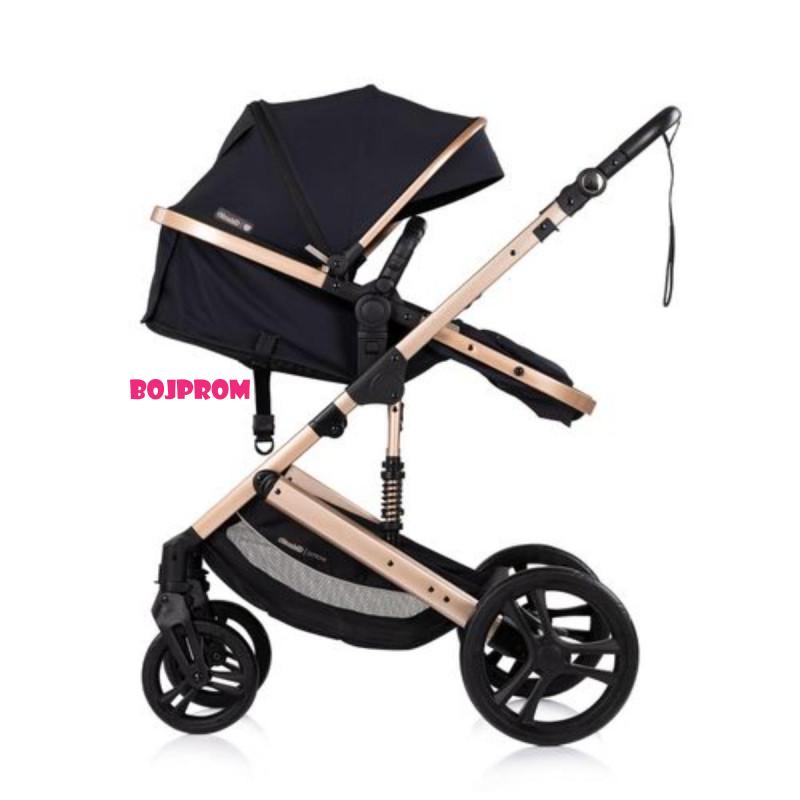 CHIPOLINO KOLICA AMORE NOIR KKAM02601NO I AUTOSJEDALICA AMORE NOIR STKAM02601NO 