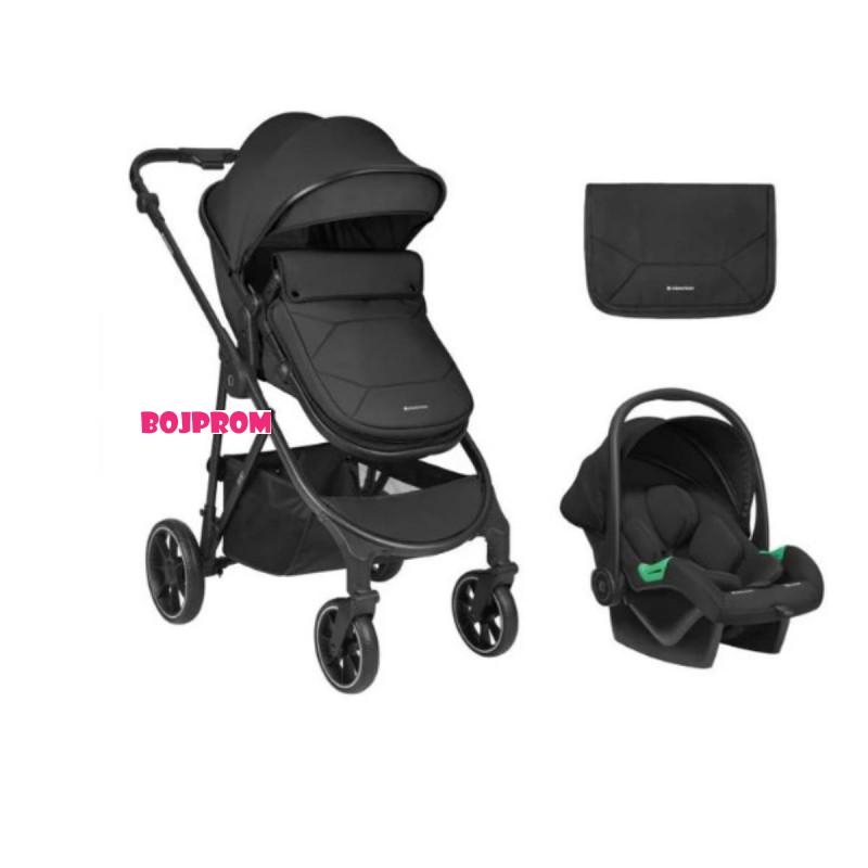 KIKKA BOO KOLICA JEAN BLACK 3U1 31001010268 