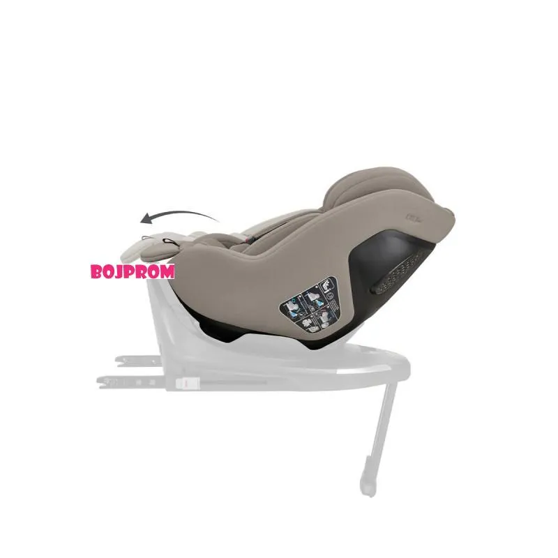 KIKKA BOO AUTOSJEDALICA I-CLASS PLUS I-SIZE CHAMPAGNE 31002110002 