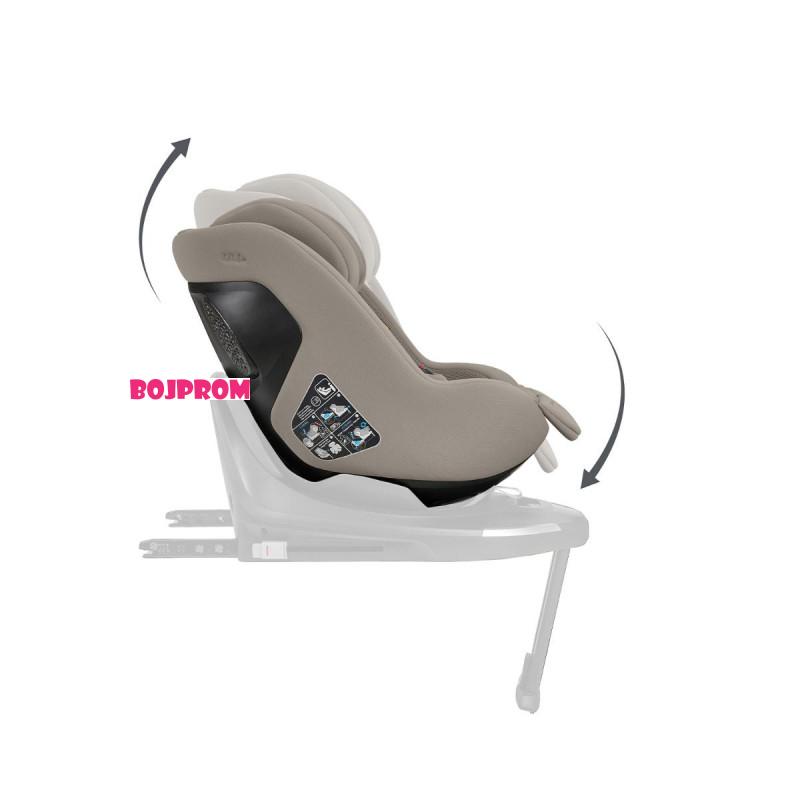 KIKKA BOO AUTOSJEDALICA I-CLASS PLUS I-SIZE CHAMPAGNE 31002110002 