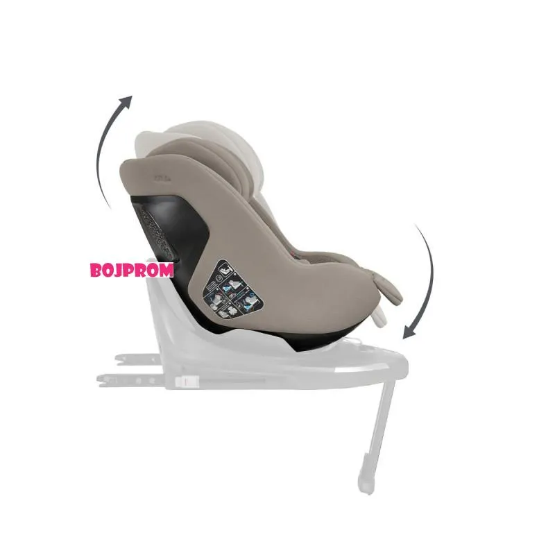 KIKKA BOO AUTOSJEDALICA I-CLASS PLUS I-SIZE CHAMPAGNE 31002110002 