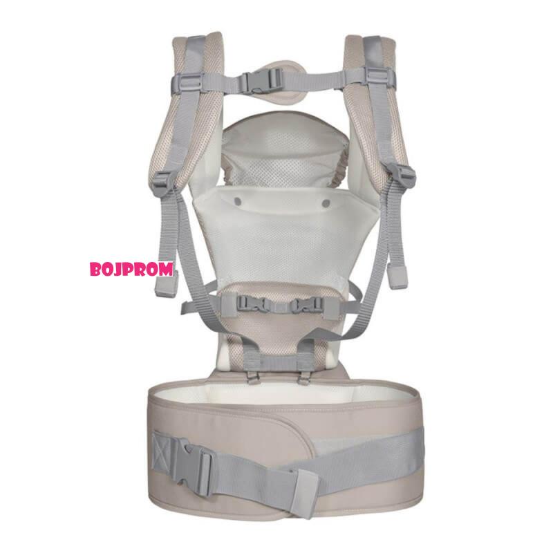 KIKKA BOO NOSILJKA KENGUR CHLOE MESH BEIGE 2024 31108010072 